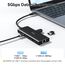 HODO USB C Hub Ethernet für MacBook Air/Pro, Adapter Mac Book Zubehör 10 in 1 mit 4K 60Hz HDMI, Ethernet, 100W PD, SD TF Kartensteckplatz, 4USB und USB-C Datenport, Type C Dongle für iPad, Surface