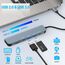 7 in 1 USB C Hub Multiport Adapter Mit 4K HDMI, SD&TF Kartenleser, USB 3.0&2.0 Ports, 100W PD für MacBook Air/Pro, Galaxy, iPad, Surface Book, Chromebook