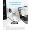Anker 7-in-1 USB-C Hub, Dual Display USB-C Docking Station, Dual HDMI Display, 100W Stromzufuhr, 10Gbit/s Datenübertragungen, USB-Anschlüsse für MacBook Air/Pro, Dell XPS, iPad Pro und mehr