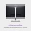 Dell P2425H 24 Zoll Full HD (1920x1080) Monitor, 100Hz, IPS, 5ms, 99% sRGB, USB-C, DisplayPort, HDMI, VGA, 4X USB, 3 Jahre Garantie, Schwarz