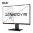 MSI PRO MP2412DE 23,8 Zoll Full HD Office Monitor - 1920 x 1080 VA Panel, 100 Hz, augenfreundlich, VESA montierbar, Display Kit Support, neigbar - HDMI 1.4, DP 1.2a
