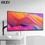 MSI Modern MD342CQP PC-Monitor 34 Zoll UWQHD Curved 1500R – VA-Display 3440 x 1440, KVM, Pip/PBP, Breites Farbspektrum, Augenkomfort, integrierte Lautsprecher, 3-Achsen verstellbar – HDMI 2.0b, DP