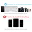 SABRENT USB Hub, USB Adapter 2.0, USB verlängerung mit EIN/AUS schaltern Geeignet, USB Verteiler mehrfach für PS4 PS5, PlayStation 5, Laptop, PC, drucker, MacBook, USB Stick (HB-UMLS)