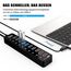 Atolla USB Hub Aktiv 3.0 mit 48W (12V/4A) Netzteil, 11-Port USB 3.0 Extension verteiler (7 Datenports + 4 Smart Charging Ports) mit Einzelnen EIN/Aus-Schalter und für High Power USB Geräte Netzteil