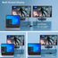 BENFEI USB C HUB 4in1,USB C Multiport-Adapter mit 4K HDMI/ 1080P VGA/ 5Gbps USB 3.0 Data Port/Typ C 60W Power Delivery, kompatibel für iPhone 15 Pro/Max MacBook Pro/Ai iPad Pro iMac Galaxy S23, Grau