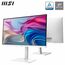 MSI Modern MD272UPHW 27-Zoll-UHD-Büromonitor - 3840 x 2160 IPS-Panel, 60Hz, augenfreundlicher Bildschirm, VESA-befestigbar, 4-Fach verstellbar - HDMI 2.0b, DisplayPort 1.4a, Typ-C, USB-B, USB-A