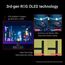 ASUS ROG Strix OLED XG27AQDMG 27“ Gaming-Monitor (26,5“ anzeigbar) 1440p Glossy WOLED-Panel, 240 Hz, maßgeschn. Kühlkörper, gleichm. Helligkeit, G-SYNC-kompatibel, 99% DCI-P3 und DisplayWidget Center