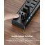 RSHTECH Aluminium 24W USB Hub Aktiv 3.0 mit 12V/2A Netzteil, 7-Port USB 3.0 Hub Multiport USB 3.0 Verteiler, zum Laden und zur Datenübertragung, mit Einzelnen On/Off Schalter und LED (RSH-A37S)