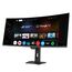 ASUS ROG Strix OLED XG34WCDMTG Curved Gaming Monitor (34“ 3440x1440, 240Hz, 0.03ms (GTG), FreeSync & G-Sync kompatibel, Android 14 Google TV, WiFi 6, NVIDIA GeForce Now, Dolby Vision & Dolby Atmos)