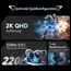 KTC Gaming Monitor 27 Zoll | 2K@200Hz | Eingebaute Lautsprecher | Fast IPS Panel | 1ms Reaktionszeit (MPRT) | 450 cd/㎡ Helligkeit, HDR400 | Adaptive Sync | 131% sRGB, 97% DCI-P3, ΔE＜2 | Weiß