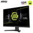 MSI MAG 274QFDE X24 27-Zoll-WQHD-Gaming-Monitor, 2560 x 1440 Rapid IPS, 240 Hz, 0,5 ms, HDR-fähig, AMD FreeSync Premium, Eye Care, AI-Vision, HDMI 2.0b, DP 1.4a, neigbar, Vesa-Halterung, schwarz