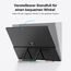 Dopesplay 15,6" Portable Monitor, 1080P FHD Tragbarer Monitore mit Kickstand, Mobiler IPS Bildschirm mit Lautsprechern, Ultra-Dünner Zweitbildschirm für Laptop/PC/Mac/PS45/Switch-USB-C/HDMI Anschluss