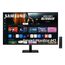 Samsung M70D Smart Monitor, 32 Zoll, 4K AI Upscaling, UHD, 60 Hz, Streaming-Monitor mit Entertainment und Gaming Hub, Bildschirm mit Lautsprechern, Smart TV Apps mit Fernbedienung, LS32DM700UUXEN