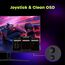 Amzfast Curved Gaming Monitor 27 Zoll - 200Hz, QHD 2560x1440, 1500R, 1ms MPRT, Adaptive Sync, 97% DCI-P3 | 5000:1 Kontrast, HDR, 400 cd/m², VESA 100×100, HDMI 2.0×2, DP 1.4×2 - AMZG27C1Q