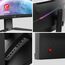 MSI MAG 275CQRXFDE 27 Zoll (69 cm) Gaming Monitor, WQHD (2560x1440), Rapid VA, 1ms, 240Hz, Curve 1000R, HDR 400, HDMI, Display Port, Schwarz