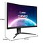 MSI MAG 325CQRXFDE 31,5 Zoll WQHD Curved Gaming Monitor - 1000R, 2560 x 1440 Rapid VA Panel, 240 Hz / 1ms, 115% sRGB, DisplayHDR 400, Adaptive Sync, Mystic Light - DP 1.4a, HDMI 2.0, USB Typ-C