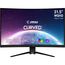MSI MAG 325CQRXFDE 31,5 Zoll WQHD Curved Gaming Monitor - 1000R, 2560 x 1440 Rapid VA Panel, 240 Hz / 1ms, 115% sRGB, DisplayHDR 400, Adaptive Sync, Mystic Light - DP 1.4a, HDMI 2.0, USB Typ-C