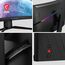 MSI MAG 325CQRXFDE 31,5 Zoll WQHD Curved Gaming Monitor - 1000R, 2560 x 1440 Rapid VA Panel, 240 Hz / 1ms, 115% sRGB, DisplayHDR 400, Adaptive Sync, Mystic Light - DP 1.4a, HDMI 2.0, USB Typ-C