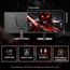 Minifire Gaming Monitor 24 Zoll, 180 Hz, 1ms, FreeSync, Full HD(1920 x 1080), Rahmenlos Bildschirm, Einstellbar, Low Blue Light, HDR 10,300Nits, sRGB 110%, 4000:1 Kontrast, HDMI 2.0&DP 1.2(MFG24F4L)
