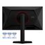 AOC 25G4KUR 24.5 Zoll FHD USB Hub Gaming Monitor, 420Hz, Fast IPS Panel, 0.3ms MPRT, Adaptive Sync, HDR400, G-Sync Compatible, Höhenverstellung,(1920x1080 HDMI 2X 2.0 DP 1x 1.4) Schwarz