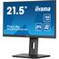 iiyama Prolite XUB2293HS-B6 54,5cm 21,5" IPS LED-Monitor Full-HD 100Hz HDMI DP Slim-Line Höhenverstellung Pivot AdaptiveSync schwarz
