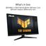 ASUS TUF Gaming VG32UQA1A – 31,5 Zoll 4K UHD Monitor – 160 Hz, 1ms MPRT, FreeSync Premium, GameFast Input, DisplayHDR 400 – VA Panel, 16:9, 3840x2160, DP 1.4 DSC, HDMI 2.1, USB, ergonomisch, Speaker