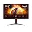 AOC 24G4HA 23.8 Zoll FHD Gaming Monitor, 200Hz, 157 Fast IPS Panel, 0.5ms MPRT, Adaptive Sync, HDR10, G-Sync Compatible, Höhenverstellung,Lautsprecher,(1920x1080 HDMI 2X 2.0 DP 1x 1.4) Schwarz