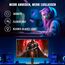 Minifire Gaming Monitor 24 Zoll, 180 Hz, 1ms, FreeSync, Full HD(1920 x 1080), Rahmenlos Bildschirm, Einstellbar, Low Blue Light, HDR 10,300Nits, sRGB 110%, 4000:1 Kontrast, HDMI 2.0&DP 1.2(MFG24F4L)