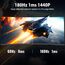 Minifire Gaming Curved Monitor 32 Zoll 180Hz, 2K WQHD(2560 x 1440), 1500R,1ms(MPRT), AMD FreeSync, sRGB 125%, VESA，2xHDMI 2.0 / 2xDP (180Hz), Augenpflege - MFG32C3Q