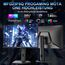 Minifire 24.5 Zoll Gaming Monitor 300Hz/240Hz,QHD (2560 * 1440) höhenverstellbare,MPRT 1ms with 8 bit Fast IPS Panel,sRGB 136%, HDMI 2.1 （FRL/VRR,Pip/PBP,Adaptive Sync