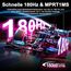 Minifire 24 Zoll Curved Gaming Monitor 180Hz, 1ms, FHD PC Bildschirm 1500R, Mit Lautsprechern, FreeSync, HDR, 130% sRGB, Rahmenlos, HDMI1.4/DP1.2 Ports -Schwarz (MFG24C1 mit HDMI-Kabel)
