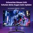 Amzfast 24 Zoll Curved Gaming Monitor 240Hz FHD, 1ms MPRT, Adaptive Sync, 130% sRGB, 97% DCI-P3, HDMI 2.0 + DP 1.4, VESA 75x75, Blaulichtfilter – AMZG24C1 Pro