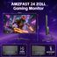 Amzfast 24 Zoll Curved Gaming Monitor 240Hz FHD, 1ms MPRT, Adaptive Sync, 130% sRGB, 97% DCI-P3, HDMI 2.0 + DP 1.4, VESA 75x75, Blaulichtfilter – AMZG24C1 Pro