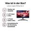 Lenovo Legion R27qe Gen 2 | 27" QHD WLED Gaming Monitor | 2560x1440 | 16:9 | 200 Hz | IPS-Panel | 0.5ms Reaktionszeit | HDMI | DisplayPort | TÜV Eye Comfort Schutz | Raven schwarz | 5.9 kg