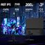 Amzfast Gaming Monitor 25 Zoll - 200Hz Fast IPS, FHD 1920x1080, 1ms MPRT, 124% sRGB, 320 cd/m², HDR, Integrierte Lautsprecher, VESA 75x75, HDMI 2.0/DP 1.4 - AMZG25X1