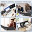 Tragbarer Monitor für Laptop, 14’’ Triple Laptop Screen Extender, FHD 1080p Portable Monitor Bildschirm Erweiterung, Plug & Play Kein Treiber Kompatibel Windows Mac Android