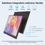 MAGICRAVEN Portable Monitor mit 2 Ständer, 15,6 Zoll Tragbarer Monitor 1920x1080 FHD Laptop Bildschirm Erweiterung IPS Screen, Mobiler Bildschirm für Laptop/PC/Mac,Plug und Play