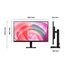 Samsung ViewFinity S70D 4K-Monitor 27 Zoll, UHD, 3.840 x 2.160, 60 Hz, HDR10, Easy Setup-Ständer, Eye Saver Mode, LS27D700EAUXEN