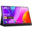 UPERFECT Portable Monitor 15,6 Zoll Tragbarer Monitor 1920 x 1080 Full HD IPS Bildschirm mit HDMI USB C für Laptop PC Handy PS4/5 Switch mit Schutzhülle, VESA-kompatibel, Schwarz
