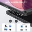 UPERFECT Portable Monitor 15,6 Zoll Tragbarer Monitor 1920 x 1080 Full HD IPS Bildschirm mit HDMI USB C für Laptop PC Handy PS4/5 Switch mit Schutzhülle, VESA-kompatibel, Schwarz