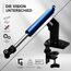 Invision Monitor Halterung für 19-32 Zoll Bildschirme - VESA 75 & 100 mm - Schreibtischklemme Ständer - Höhenverstellbar Neigungen Schwenken Dreht - Erhöhte Tragfähigkeit von 2-9 kg - MX200 Einzelarm