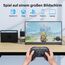 MAGICRAVEN Portable Monitor mit 2 Ständer, 15,6 Zoll Tragbarer Monitor 1920x1080 FHD Laptop Bildschirm Erweiterung IPS Screen, Mobiler Bildschirm für Laptop/PC/Mac,Plug und Play
