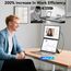 Portable Monitor, 16 " FHD 1200P Laptop Screen Extender, nach oben und unten verstellbar und 360 ° drehbar abnehmbarer Ständer, Travel Monitor für Laptop, tragbare Bildschirm für Windows / PC / Mac