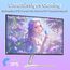 Amzfast 24 Zoll Gaming Monitor-200Hz, FHD 1920x1080, Fast IPS Monitor, 1ms MPRT, 110% sRGB, Anti-Blaulicht, HDR, Adaptive Sync, VESA 100x100, HDMI 2.0/DP 1.4, Weiß- AMZG24X1W