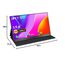 UPERFECT Portable Monitor 15,6 Zoll Tragbarer Monitor 1920 x 1080 Full HD IPS Bildschirm mit HDMI USB C für Laptop PC Handy PS4/5 Switch mit Schutzhülle, VESA-kompatibel, Blau