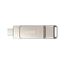 Lexar D40E Dual-Laufwerk 256GB, USB 3.2 Gen 1, Typ C, USB-Flash-Laufwerk, Metallgehäuse, drehbare Konstruktion, Flash-Laufwerk (LJDD40E256G-BNSNG)