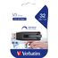 VERBATIM Store 'n' Go V3 USB-Stick I USB-3.2 Gen1 I 32 GB I Speicherstick mit Schiebemechanismus I USB-3 mit SuperSpeed-Schnittstelle I externer Speicher für Laptop Notebook & Co I schwarz