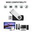 USB Sticks 8GB 10 Stück, AreTop USB 2.0 8GB 10 Stück 360 Grad USB Stick High Speed Datenspeicher Memory Stick (Schwarz)
