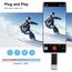 USB C OTG Stick 128GB RAOYI USB 3.0 Type C Stick Dual USB Speicherstick 2-IN-1 Flash Laufwerk 128 GB für Tablet/Smartphone/Android/PC/Laptop/Windows/IOS (Schwarz)