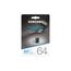 Samsung FIT Plus USB-Stick Typ-A, 64 GB, 300 MB/s Lesen, 30 MB/s Schreiben, kompakter USB 3.1 Speicherstick mit Schlüsselring, Gray, MUF-64AB/APC